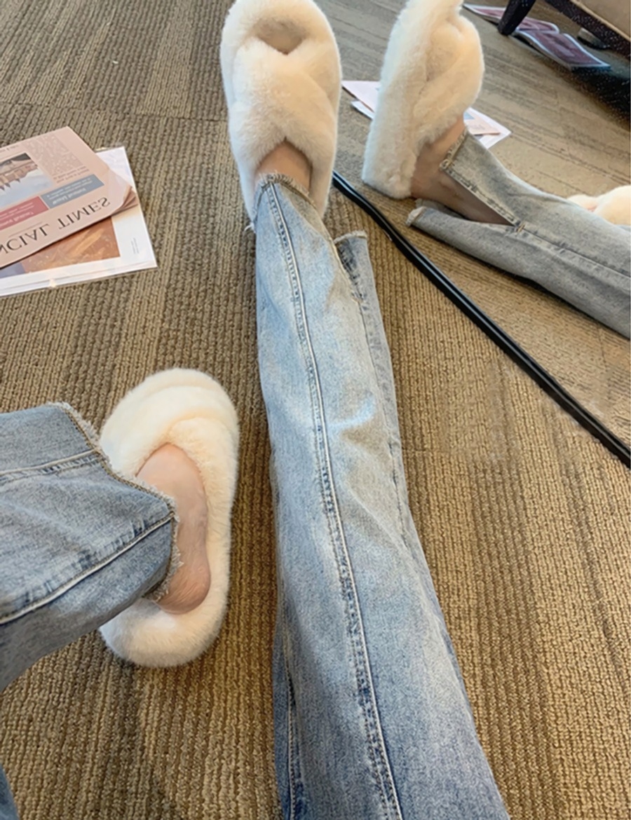 Spring New Pockets Micro-Elastic Gradient Split High Waist Straight Stylish Denim Jeans(Size Run Small) Spring New Pockets Micro-Elastic Gradient Split High Waist Straight Stylish Denim Jeans(Size Run Small)